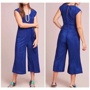Anthropologie Maeve by Anthropologie Sonata pleated jumpsuit